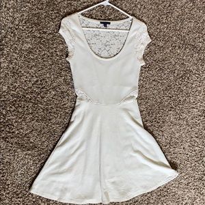 American eagle white dress